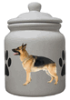 Ceramic Color Cookie Jar - German Shepherd Ceramic Color Cookie Jar - German Shepherd