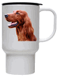 Polymer Plastic Travel Mug - Irish Setter Polymer Plastic Travel Mug - Irish Setter