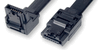 19 inches Super Fast SATA III Flat Cable with Straight to 270° Connectors 19 inches Super Fast SATA III Flat Cable with Straight to 270° Connectors
