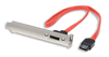 I-Type to L-Type Bracket, 1 Port Internal SATA To External SATA Bracket I-Type to L-Type Bracket, 1 Port Internal SATA To External SATA Bracket