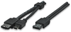 3 ft. eSATA+USB Combo Port to eSATA Male & USB Mini-B Male Cable, Manhattan 325318 3 ft. eSATA+USB Combo Port to eSATA Male & USB Mini-B Male Cable, Manhattan 325318