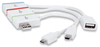 iLynk USB Hub+ Micro & Mini USB Adapter, Manhattan 161657 iLynk USB Hub+ Micro & Mini USB Adapter, Manhattan 161657