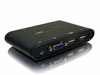 2 Port USB KVM Switch with Audio and Cables 2 Port USB KVM Switch with Audio and Cables