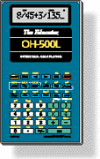 Stokes Publishing OH-500L Sharp El-500L Overhead Calculator Image - Click to enlarge
