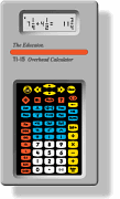 Stokes Publishing Educator TI-15 Overhead Calculator Image - Click to enlarge