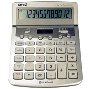 Datexx DD-922 Desktop Profit Analyzer Calculator with Journal Image - Click to enlarge