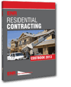 2013 ENR Residential Contracting Costbook Image - Click to enlarge