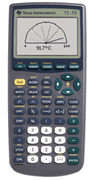 Texas Instruments Used TI-73 Graphing Calculator Image - Click to enlarge