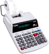 Canon P160-DH 12-Digit 2.3 LPS Desktop Printing Calculator Image - Click to enlarge