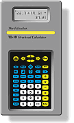 Stokes Publishing Educator TI-10 Overhead Calculator Image - Click to enlarge