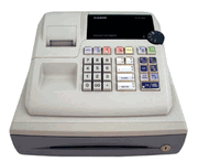 Casio PCR-262 Cash Register with 10 Departments and 100 PLUs Image - Click to enlarge