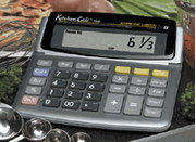 Calculated Industries KitchenCalc Pro 8305 Master Chef's Edition - Countertop Recipe Scaling Calculator Image - Click to enlarge