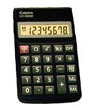 Canon LC-320H Basic Battery Large Display Calculator with Wallet Case Image