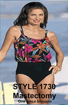 Style 1730 Mastectomy Blouson Style 1730 Mastectomy Blouson