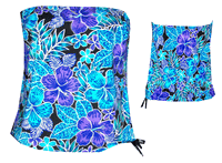1328-1303 "Twilight" Bandeau blouson Top 1328-1303 "Twilight" Bandeau blouson Top