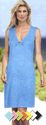 BA08013 "Sun Seeker Terry" Short Dress BA08013 "Sun Seeker Terry" Short Dress