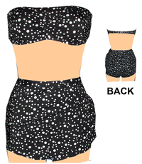1381-227 "Classic Dots" Two piece sarong 1381-227 "Classic Dots" Two piece sarong