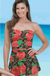 CB08013 "Balboa Bay" Twist Top Bandeau Fullskirt CB08013 "Balboa Bay" Twist Top Bandeau Fullskirt