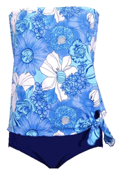 Ceeb 133924P "Garden Blue" 2pc Blouson Ceeb 133924P "Garden Blue" 2pc Blouson