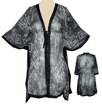 3293-40 "Snake Skin" Kimono 3293-40 "Snake Skin" Kimono