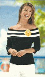 MK08001 Off The Shoulder Tee MK08001 Off The Shoulder Tee