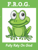 3" by 4" Fully Rely On God F.R.O.G. Maze Puzzle Bible Tract 3" by 4" Fully Rely On God F.R.O.G. Maze Puzzle Bible Tract