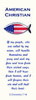 2 Chron. 7:14 American Christian Fish Bookmark 2 Chron. 7:14 American Christian Fish Bookmark
