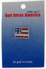God Bless America Flag Pin God Bless America Flag Pin