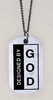 "DESIGNED BY GOD" DOG TAG "DESIGNED BY GOD" DOG TAG