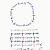 Plastic “Jesus Loves Me” Beaded Necklaces (3 pieces.) Plastic “Jesus Loves Me” Beaded Necklaces (3 pieces.)
