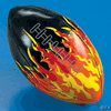 Vinyl Foam Filled Flame Football Vinyl Foam Filled Flame Football