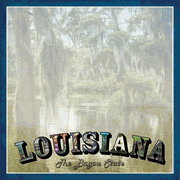 Louisiana Vintage, States scrapbook paper (Stamping Station)