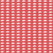 University of Arkansas (Razorbacks), red background, scrapbook paper, 12" x 12" (Sports Solution)