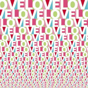 Love Infinity, scrapbook paper (Reminisce)<br><font color=red>50% off</font>