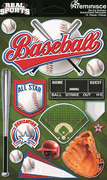 Sports, Real Sports Collection, dimensional scrapbook stickers (Reminisce)<br>(9_choices)