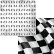 Racing, Starting Line, double sided, scrapbook paper (Moxxie)