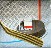 Hockey, Postbound Album, 12x12", scrapbook (MBI)
