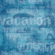 Vacation, USA Travel, scrapbook paper (Karen Foster)