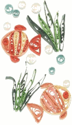 Quillettes, Fishy Friends, scrapbook stickers (Jolee's Boutique)<br><font color=red>50% off</font>