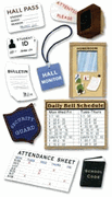 School, Le Grande, scrapbook stickers (Jolee's Boutique)<br>(3_items)
