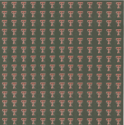 Texas Tech (Red Raiders), black background, scrapbook paper, 12" x 12" (Sports Solution)