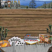Nevada, Las Vegas, Travel, States, scrapbook paper (Stamping Station)