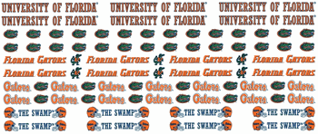 University of Florida (Gators), 12" Border Stickers, scrapbook (Sports Solution)