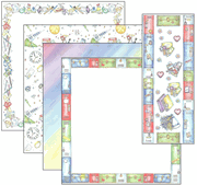 Locker Talk, sports scrapbook paper set (It Takes Two)