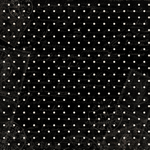 Letters Home, flocked scrapbook paper, Polka Dot Stamp (Kimberly Poloson)