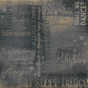 Rhythm Collage, scrapbook paper (Karen Foster)