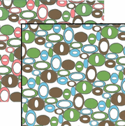 Baby O's, baby double-sided scrapbook paper (Reminisce)<br><font color=red>50% off</font>