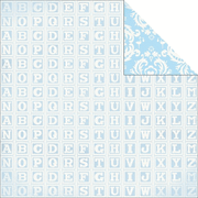 Lullaby Collection, First Words, baby double-sided, scrapbook paper (Kaisercraft)<br><font color=red>50% off</font>