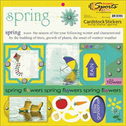 Seasons, Spring, Young & Active, scrapbook stickers (Scrappin Sports & More)