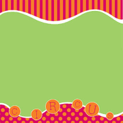 Under the Big Top, Circus scrapbook paper (Reminisce)<br><font color=red>50% off</font>